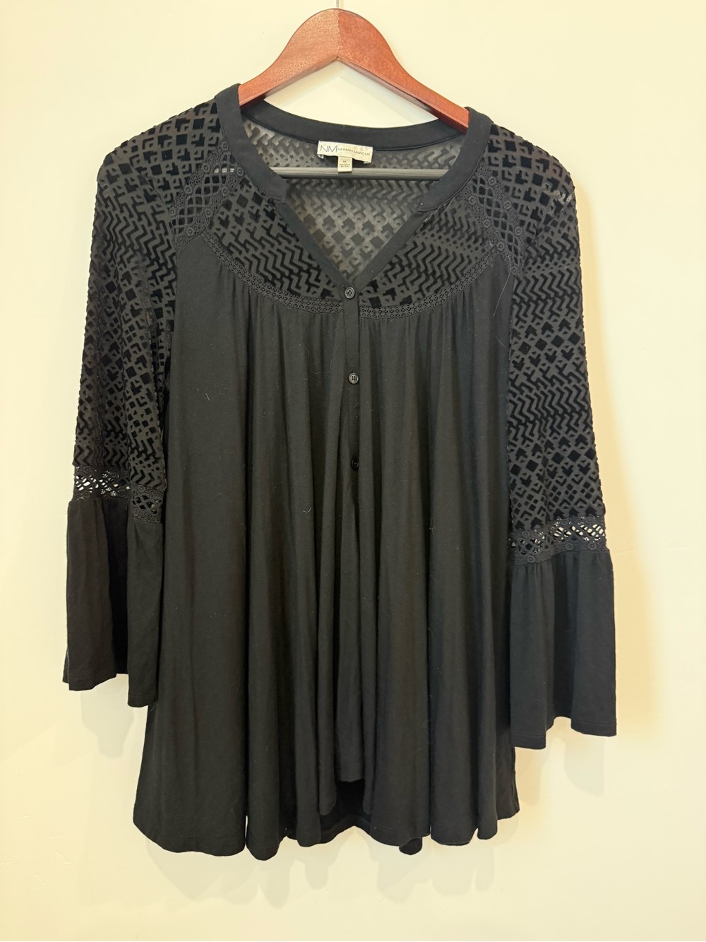 Neiman Marcus Bohemian Top Size M